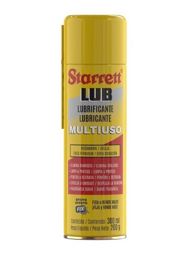 Lubrificante Multiuso Desengripante Starret Lub 300ml