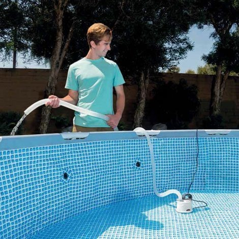 Imagen 2 de 2 de Bomba De Drenaje Desagote Piscina Intex