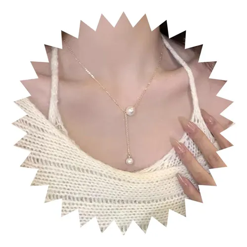 comprar Iaceble Collar De Perlas Bohemias Con Cadena De Perlas Y Con