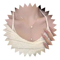 Comprar Iaceble Collar De Perlas Bohemias Con Cadena De Perlas Y Con