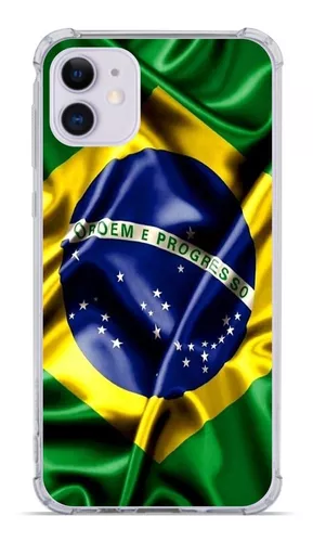 Capinha Capa de Celular Bandeira Do Brasil Wc106 Para Galaxy S21