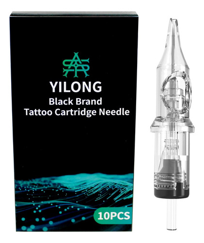 Cartuchos Para Tatuar Rl Round Liner Yilong Profesional 10pz Calibre De Las Agujas 1211