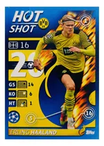 Comprar Figurita Haaland Champions League 2021-22 Topps Hot Shot