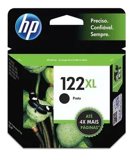 Cartucho Hp 122xl 122 Xl Preto Black Original Lacrado!!