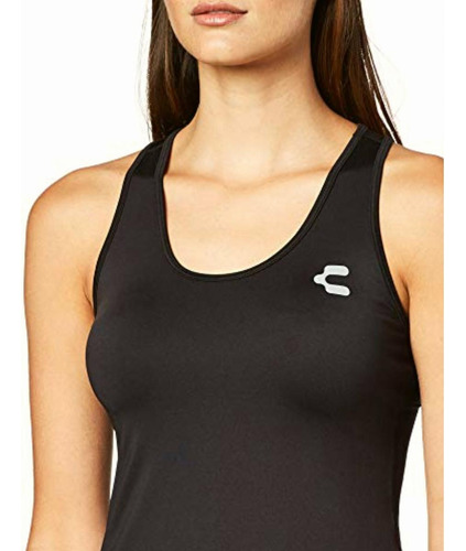 Charly 5010128 Top Para Mujer, Negro (black), Extra Small