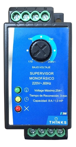 Supervisor Monofasico De Control, Protector Equipos Electron