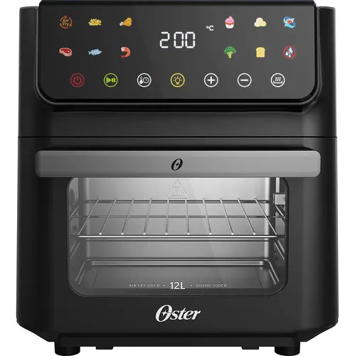 Fritadeira Oven Fryer 12l Multi Touch 3 em 1 Ofrt790 Cor Preto Oster