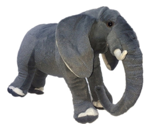 Peluche Elefante Parado 60cm Para Dia De Niño Regalo