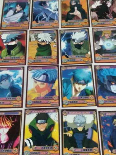 1.000 cards NARUTO = 250 pacotinhos - Coleção UNIVERSO NARUTO, inclui todas  as séries, NARUTO CLÁSSICO, SHIPPUDEN E BORUTO