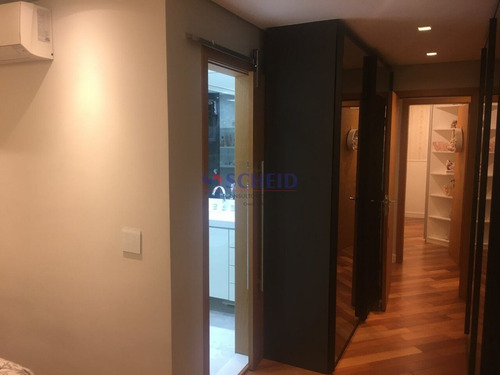 Imagem 14 de 15 de Maravilhoso Apt, Repleto Armários, 3 Dormit, Suite, 2 Vagas,varanda C/churrasqueira. - Mr79413