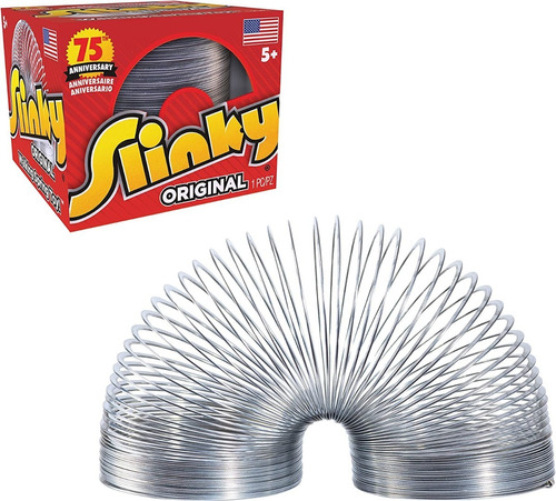 Resorte Juguete Para Niños Original Slinky Americano D Metal