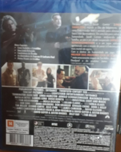Blu-ray O Exterminador Do Futuro - Destino Sombrio