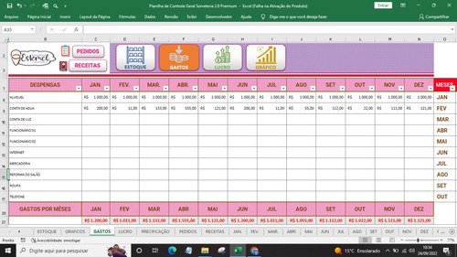 Planilha Excel Sorveteria: A Ferramenta Que Vai Te Fazer Eco