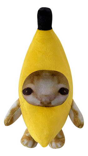 Peluche Estampado Banana Catt Funny Wow Called Happy Catt So