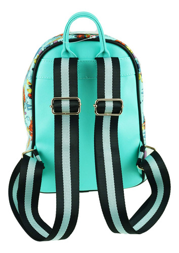 Lilo And Stitch - Proyecto 626-11 Mochila De Piel Sintétic.