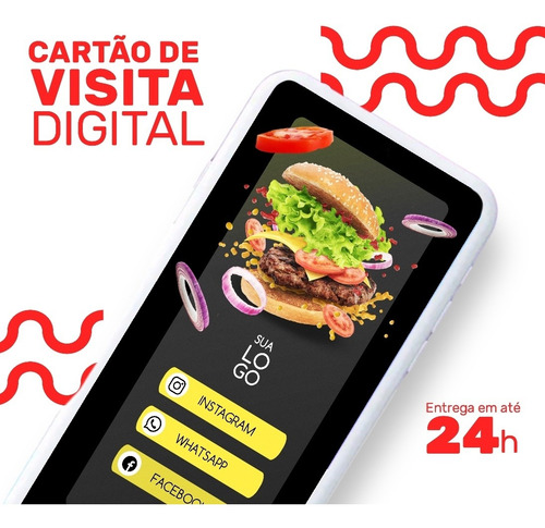 Imagem 2 de 4 de Cartão De Visita Digital