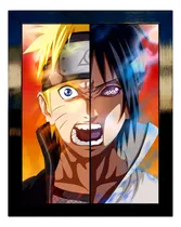 Comprar Quadro Decorativo Anime Naruto Naruto \u002F Sasuke