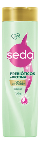 Shampoo Força & Crescimento Seda Prebióticos + Biotina 325ml