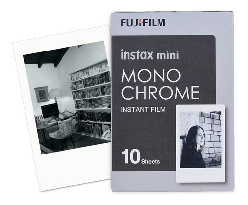 Imagen 2 de 2 de Pelicula Instantanea Monocroma Fujifilm Instaxmini