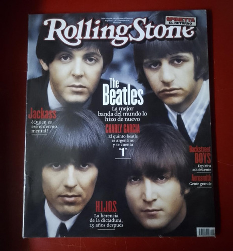 Revista Rolling Stone 36 Beatles Charly Backstreet Boys