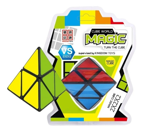 Cubo Magico Piramide Cube Magic World Original Educando Full