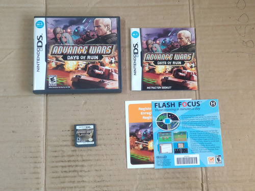 Advance Wars Days Of Ruin Ds -- Original -- Nintendo Ds (Usado)