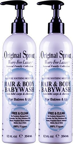 Original Sprout Hair And Body Baby Wash. Champu Y Champu V