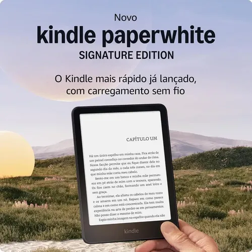Kindle Paperwhite 12a - Signature Edition 2024, 32gb, Preto