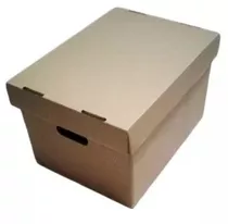 Caja De Cartón Tapa Y Base Referencia X300 Archivo R.s