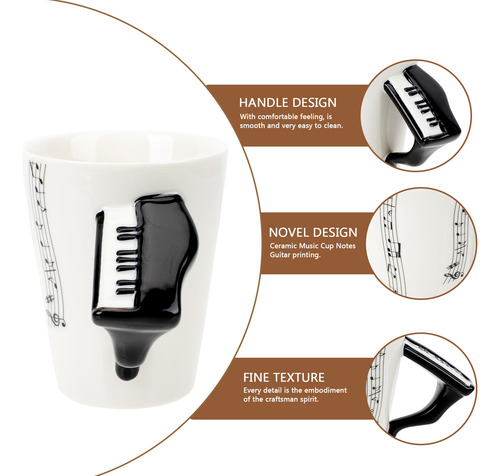 Taza De Agua Doméstica Diseñada Para Instrumento Musical, Ta