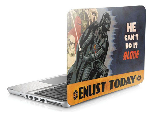 Skin Adesivo Protetor Notebook 17,3 Darth Vader Star Wars
