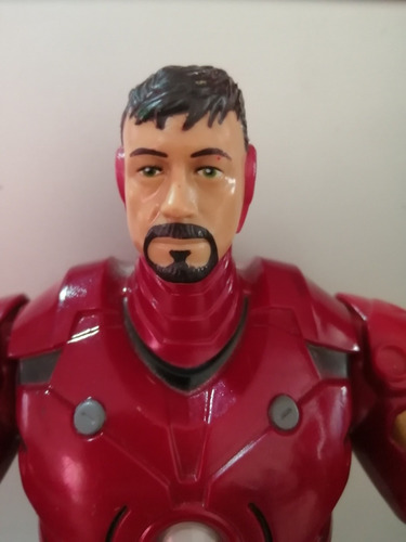 Iron Man Hasbro 2007 Con Luz Y Sonido 12 Pulgadas (Usado)
