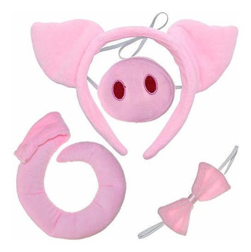 Accesorio De Disfraz Talla Única Para Niño De Cerdito