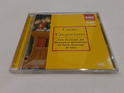 Canto Gregoriano, Coro De Monjes - Cd 1992 Holanda Nm 9/10