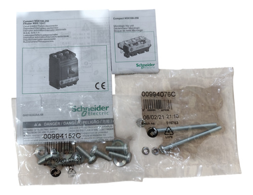 Disjuntor Nsx100f Mic 2.2 100a 3p C10f32d100 - Schneider