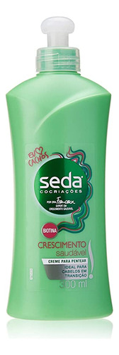 Linha Crescimento Seda - Crema Para Pentear (300 Ml) - Cole.