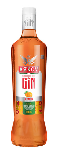 Bebida Gin Askov Cocktail De Laranja 900ml