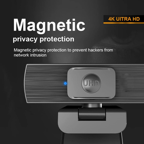 Cámara Web 4k Con Autoenfoque, Micrófono Y Trípode