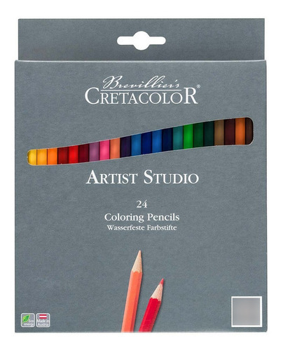 Lapis Aquarelavel Artist Studio 24 Cores Cretacolor