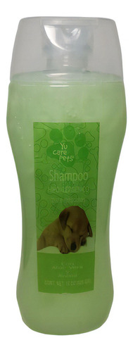 Shampoo Hipoalergenico Con Aloe Vera Para Mascotas 425 Ml. Fragancia Frutal Tono De Pelaje Recomendado Mixto