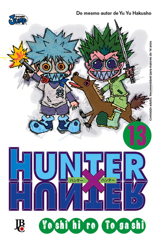 Hunter X Hunter - Vol. 13, de Togashi, Yoshihiro. Editorial Editora JBC, capa mole em português, 2021