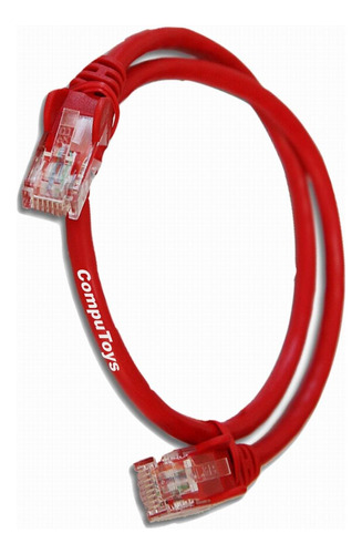 Zcrv50r Cable Red Utp Cat5e 50 Cm Rojo Qcrv50rq Computoys