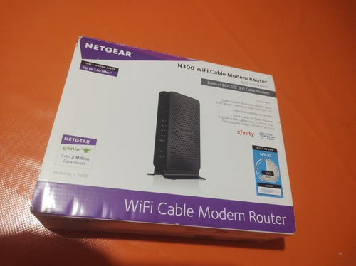 Netgear N600 Wi-fi Docsis 3.0 Cable Modem Router (Usado)