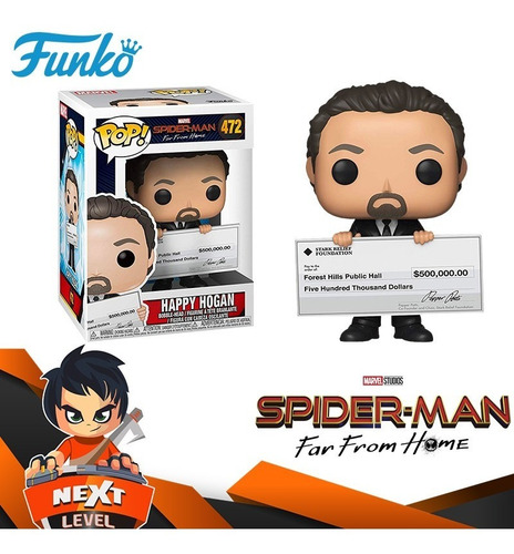 Spider-man: Far From Home - Happy Hogan - Funko Pop!