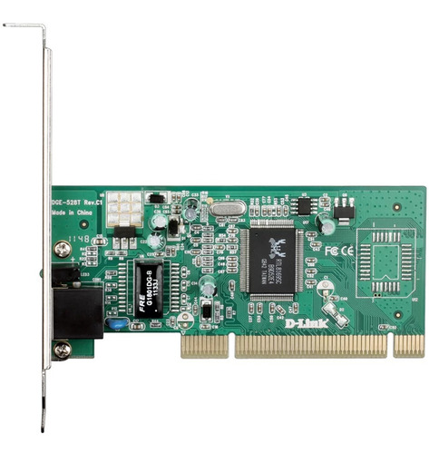 Imagem 2 de 6 de Placa De Rede Pci Gigabit 10/100/1000 D-link Low Profile