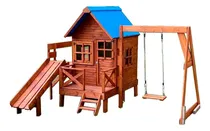 Comprar Casita Niños Hamaca De Niño Tobogán Y Trepador  