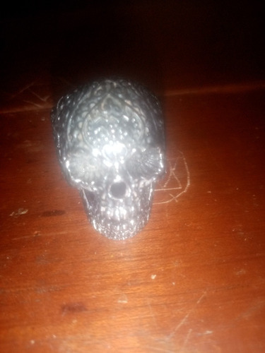 Imagen 3 de 3 de Anillo De Plata (calavera)