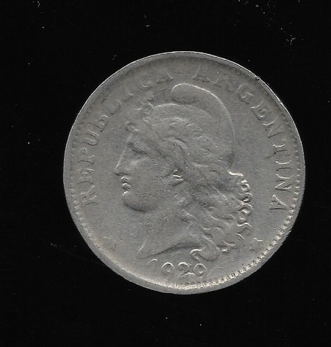 Ltc677. Moneda Nacional De 20 Centavos De 1929.