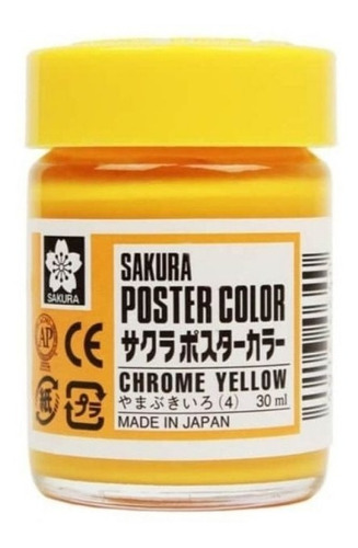 Témpera Profesional Sakura Poster Color 30 Ml Varios Colores
