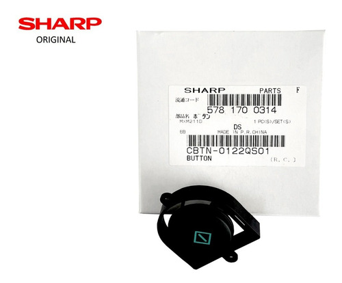 Sharp Boton Copiar Cbtn0122qs01 / Ar5623d Mxm264 314 356n